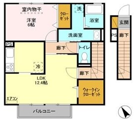 アンテ　クラージュの物件間取画像